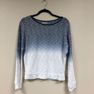 Blue Ombré Sweater